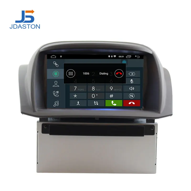 JDASTON Android 10 автомобильный dvd-плеер для Ford Fiesta 2008 2009 2010 2011 2012 2013 Мультимедиа gps стерео 2 Din автомагнитола