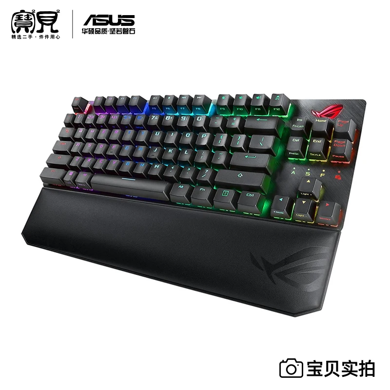 

Механическая клавиатура ROG Strix Scope Deluxe для киберспорта, с подставкой для рук