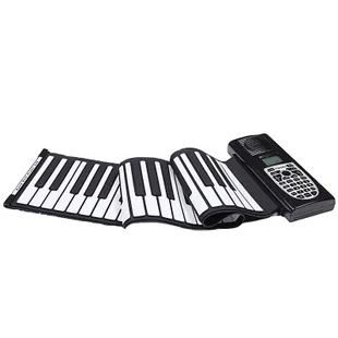 Hand roll piano keyboard thickened silicone folding electronic organ