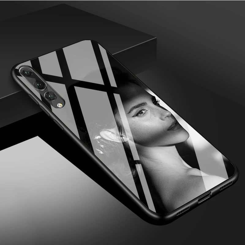 Эмма Ватсон чехол для телефона из закаленного стекла Huawei P20 P30 P40 Lite рro Psmart Mate 20 30