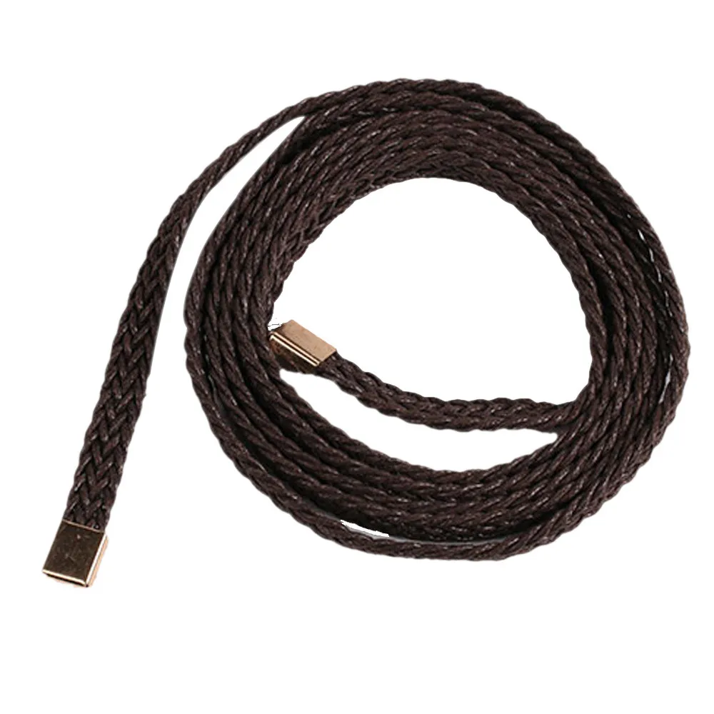 Womail 2019 новые стильные кожаные ремни для женщин воск леска винтажный ремень