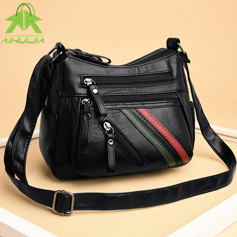 

Женская сумка через плечо, дизайнерская сумка из искусственной кожи, 2021