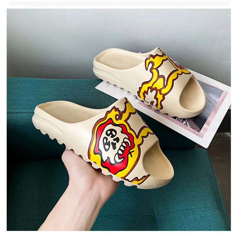 

Kids Slippers Boy Girl Home Shoes Summer Slide Flip Flops Soft Bottom Baby Indoor Slippers Beach Love Kids Shoes Family Style