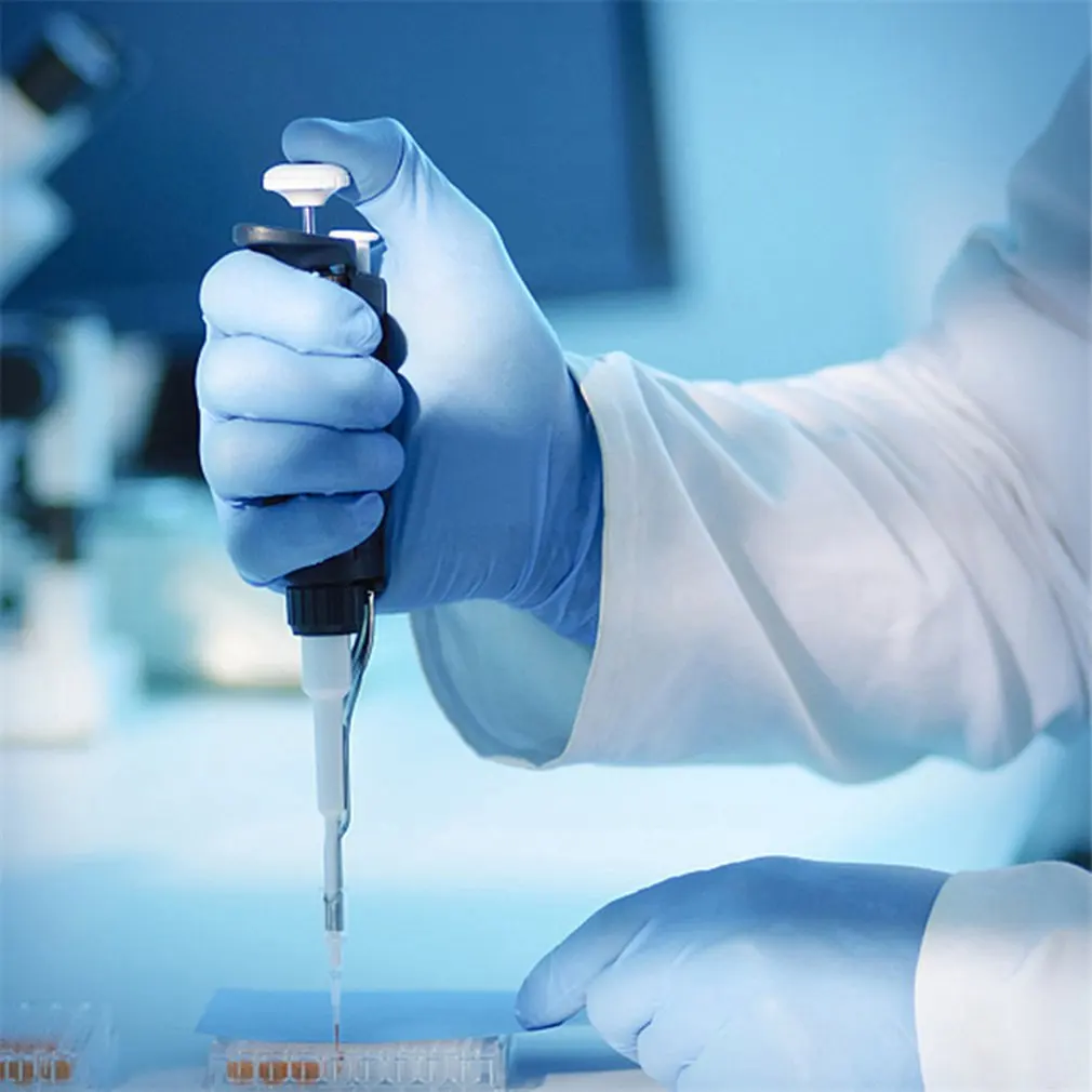 

New 2021 100 pcs High elastic powder-free protection Gloves Disposable PVC Latex Gloves Electronic Laboratory Gloves