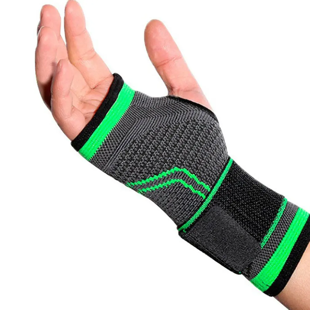 

Sports Fitness Hand Pads Support Bandage Braces Elastic Nylon Sport Compression Sleeve for Basketball