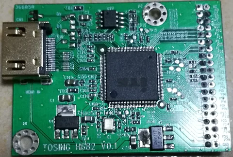 Приемный модуль HDMI 4K FPGA Project It6802e поддерживает Вход с аудио I2S | Инструменты