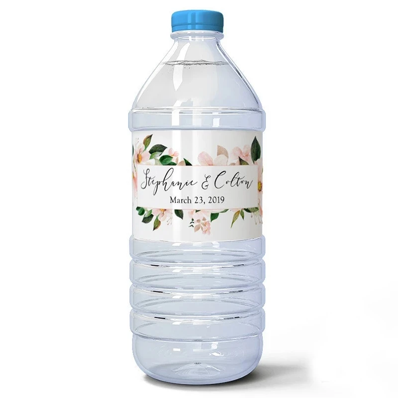 

Pvc Wedding Water Bottle Label Customization, Commercial Company Annual Meeting Celebration Sticker, Personalized Thank You Labe