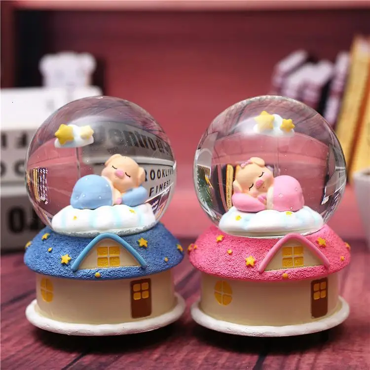 Музыкальная музыкальная шкатулка Carillon Scatole Musicali Muziekdoos Snow Globe Caja De Musica Carousel Boite A Musique Music Box