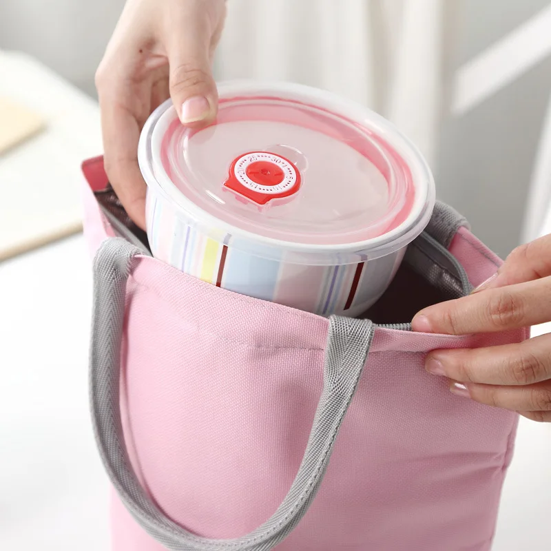 Толстая Термосумка из алюминиевой фольги для обеда Женская водонепроницаемая