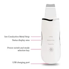 Массажер для лица для удаления черных точек, ультразвуковой скребок для чистки лица, уход за кожей лица, кавитационный пилинг, лопатка, инструменты для красоты