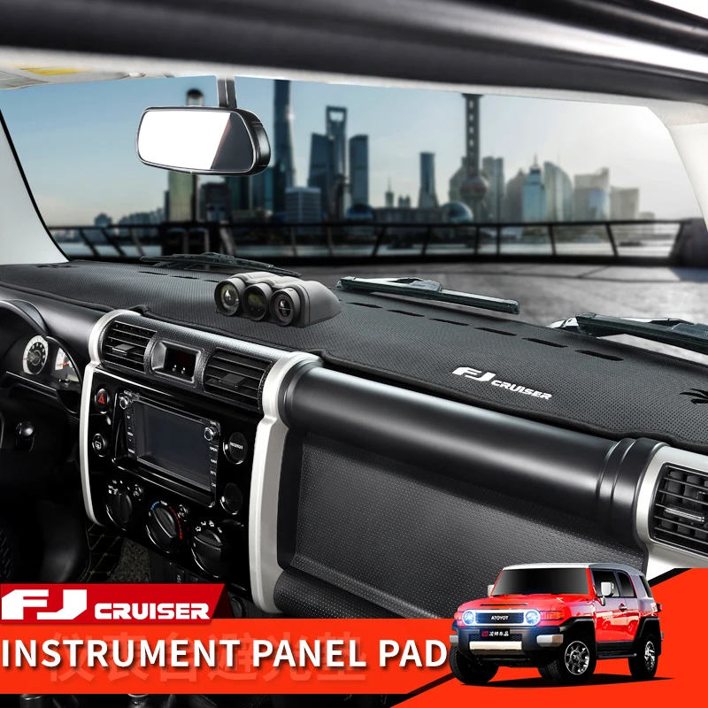 06-21 Year Toyota FJ Cruiser Accessories Interior Modification Dash Board Anti-Slip Anti-glare Decoration Mat Protection Pad