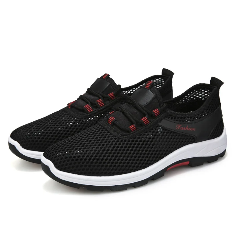 

Men's Shoes Summer Mesh Couple Sneakers Breathable Fashion Solid Color Pumps Online Store Stall Supply Sneakers