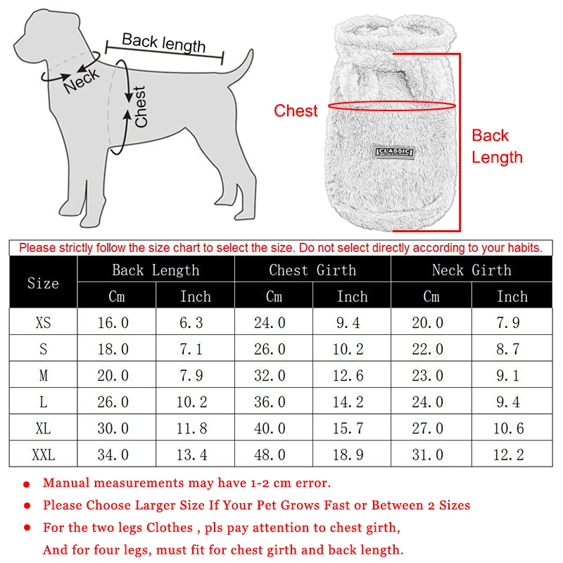 Зимняя одежда для собак теплая флисовая куртка щенков питомца милые костюмы с