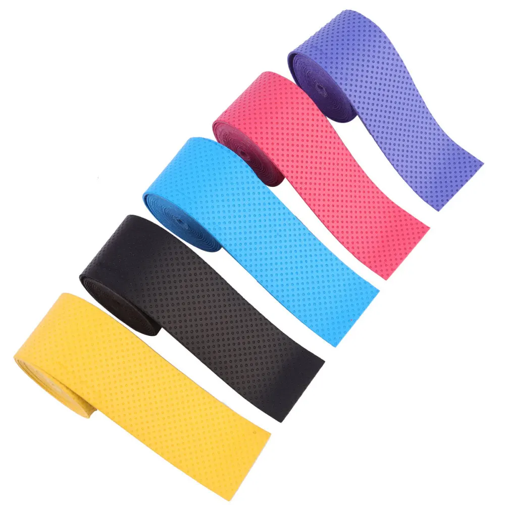 

60PCS Racket Grip Wrapping Bands Anti-Slip Tapes Sweat Absorbent Racket Straps