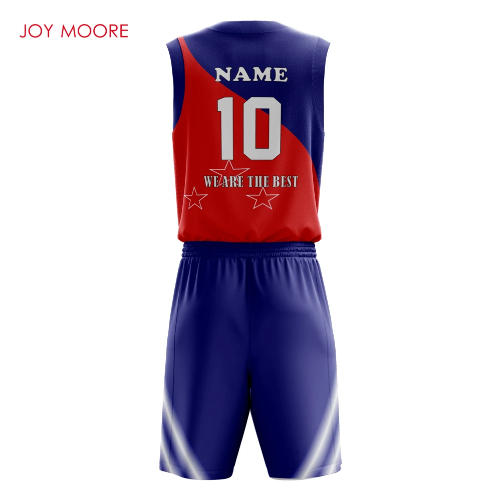 Летний OEM высококачественный сублимационный баскетбольный трикотажный дизайн