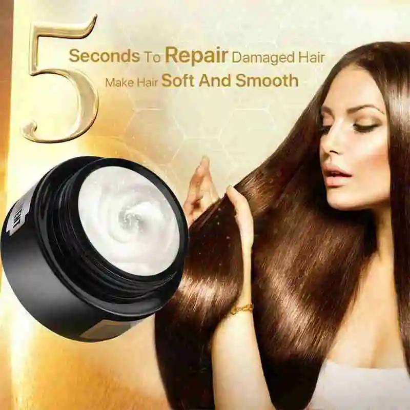 60g Hair Roots Treatment Mask Advanced Molecular Recover Elasticity Types Keratin | Красота и здоровье