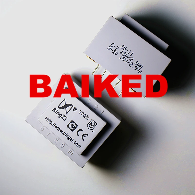 BingZi трансформатор DIp-6 T70/B S5-11 6-7 18V/2.5VA 9-10 1-5 220V/50HZ на складе | Строительство и ремонт