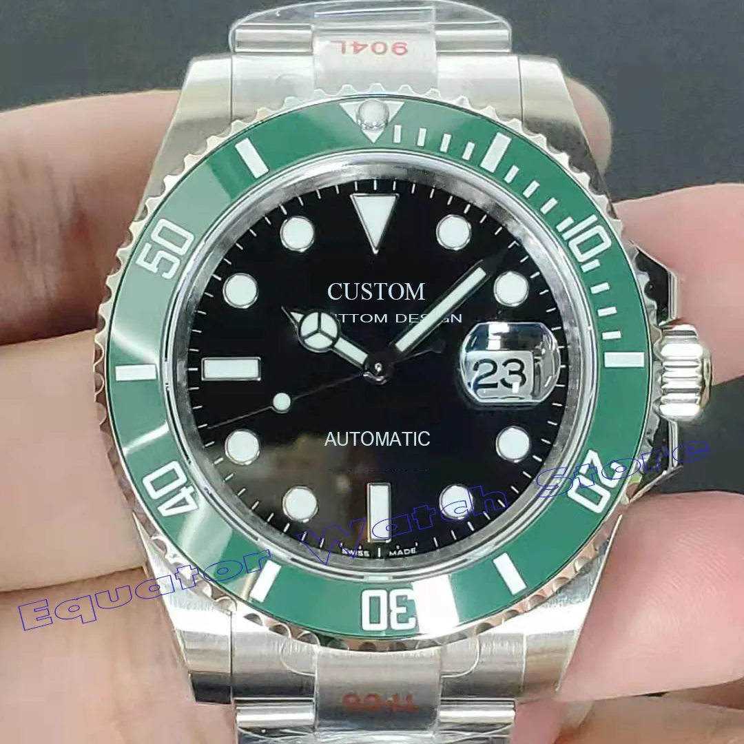 

New Luxury Brand Men's Diving Design Watch MIYOTA Movement Super Long-lasting Blue Luminous Sapphire Crystal Waterproof Clock