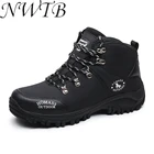 Мужская водонепроницаемая походная обувь, дышащая тактическая искусственная кожа, новая обувь для альпинизма на открытом воздухе, Нескользящие кроссовки для треккинга