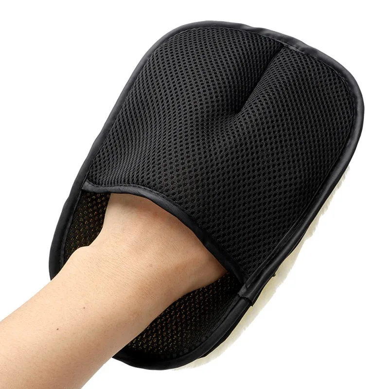 

Car Styling Wool Soft Car Washing Gloves Cleaning Brush Motorcycle Washer Care Products New