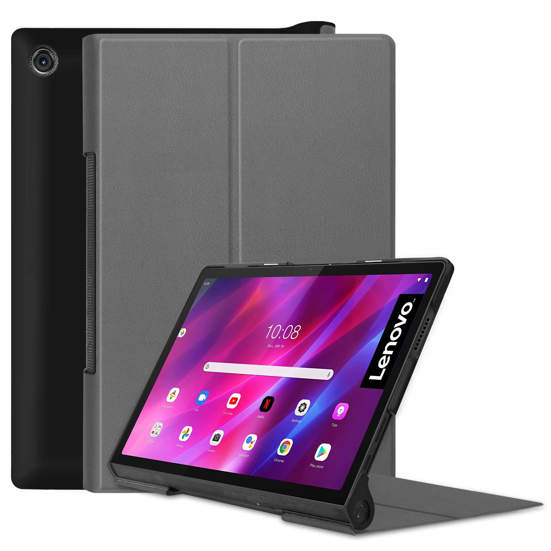 

Smart Case For Lenovo Yoga Tab 11 YT-J706F Case Ultra Thin Magnetic Tablet Cover