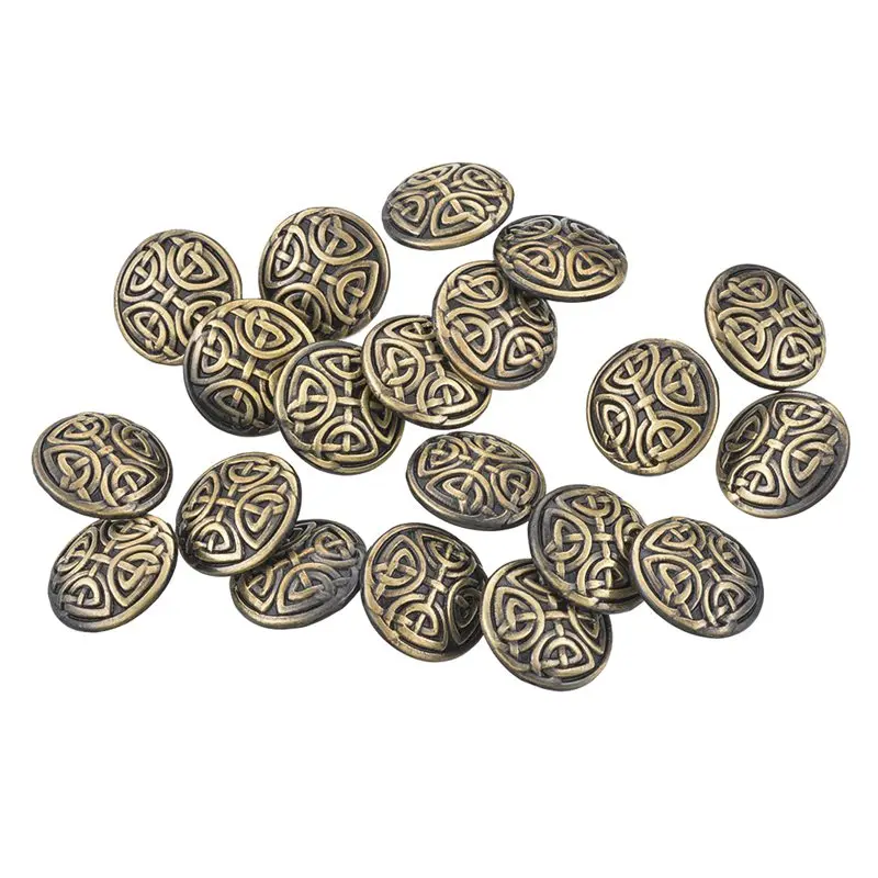20 шт металлические пуговицы для одежды DIY круглые рукоделия шитье скрапбукинг