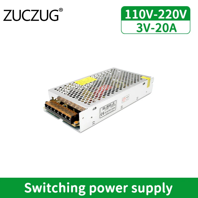 Импульсный источник питания постоянного тока 3 в 20 А трансформатор 12 В 220