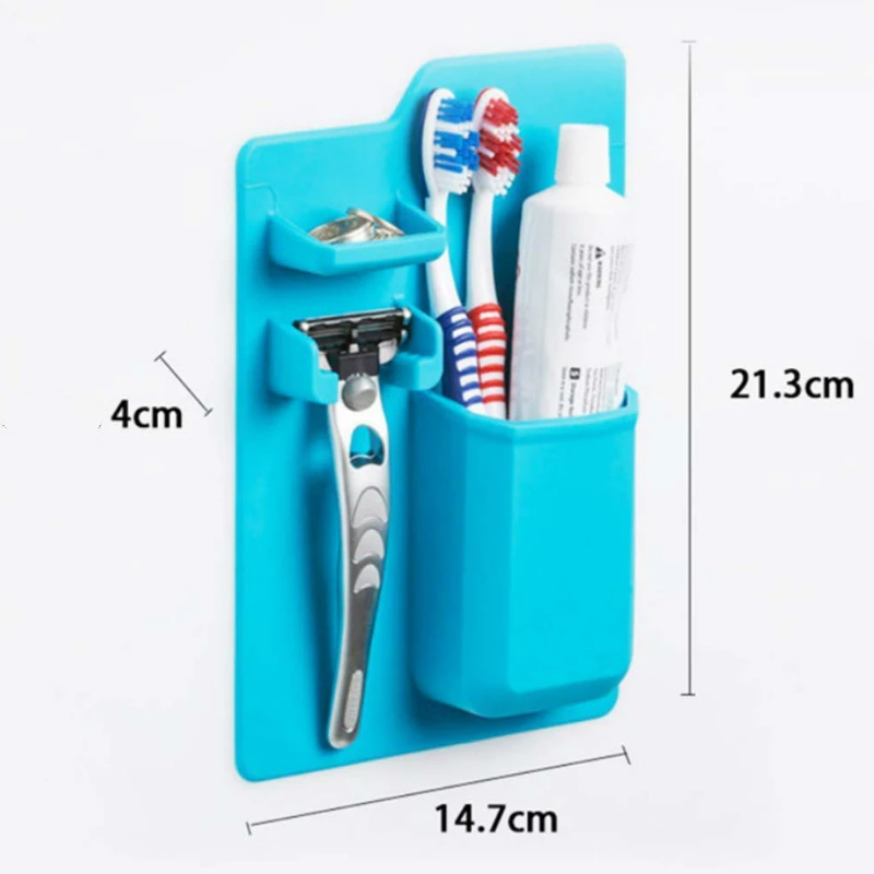 Волшебная наклейка силиконовый органайзер для ванной комнаты без клея мощная