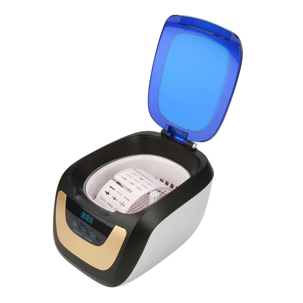 Сенсорный экран ультра sonic Очиститель 750 мл цифровой компакт дисков бритвы Sonic