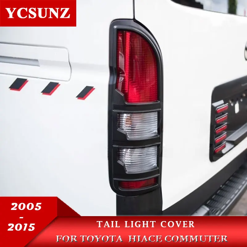 2005 2015 хромированная задняя крышка для Toyota Commuter Hiace 2006 2007 2008 2009 2010 2011 2012 2013 2014