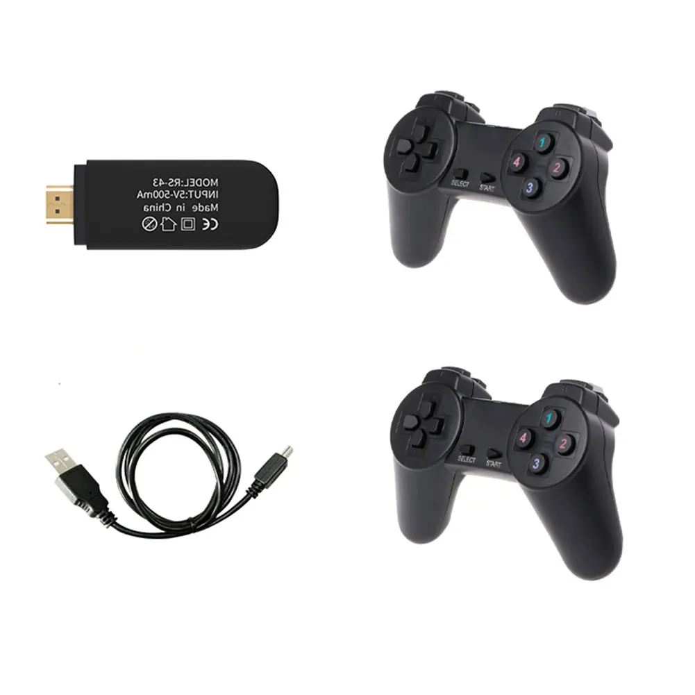 

Game Consoles Wireless Controllers TV Video Game Console 821 Games Wireless Controller for FC NES Machine Joystick