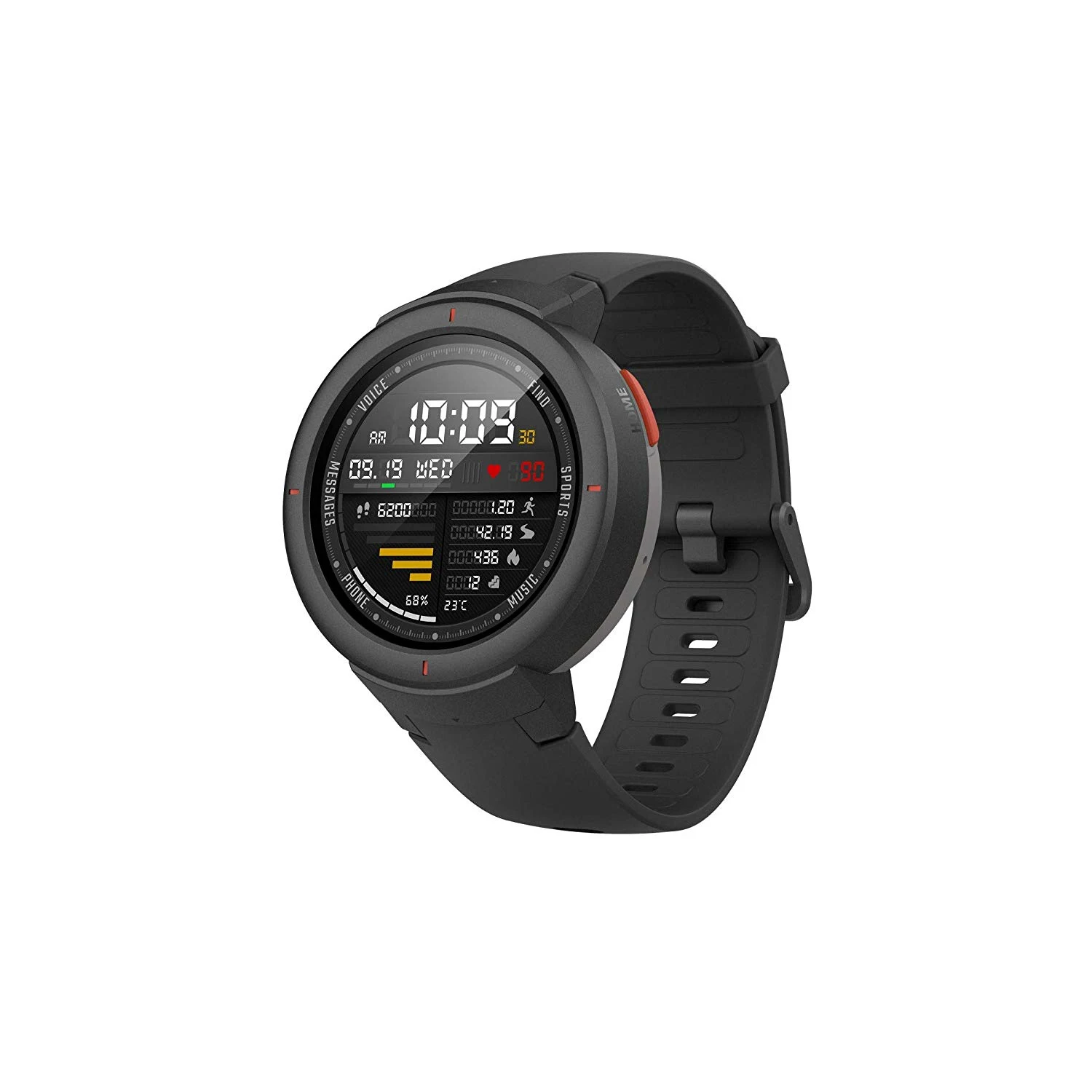 Smartwach часы Xiaomi Huami Amazfit Verge цвета серый (Greys) спортивные AMAZFIT (Smartwach) Версия