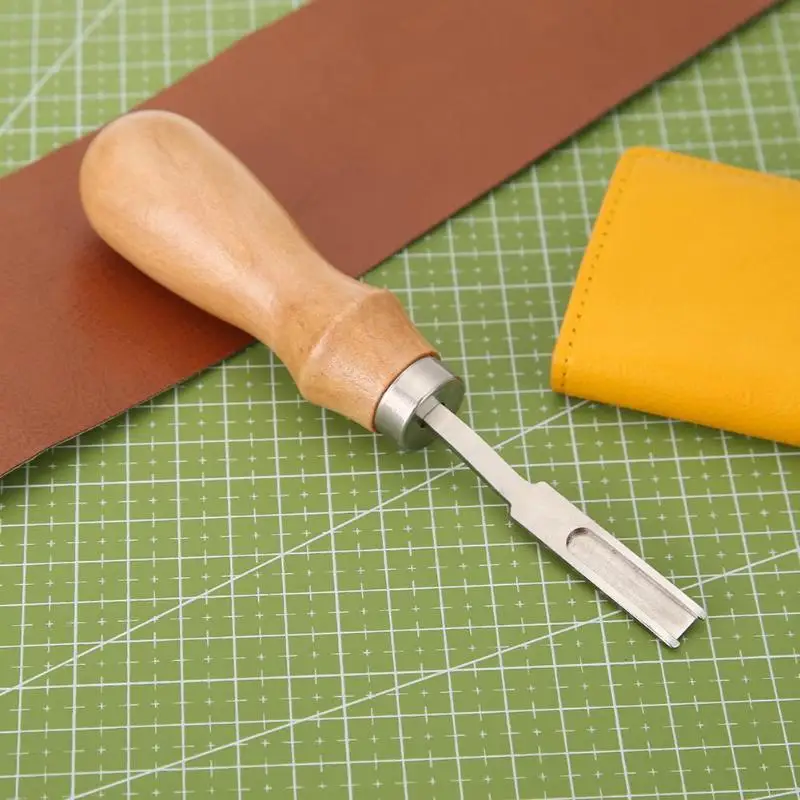 DIY кожа ручной работы Кромкорез широкий спектр применения практичная экономичная кожа Обрезка нож резка ремесла Инструменты