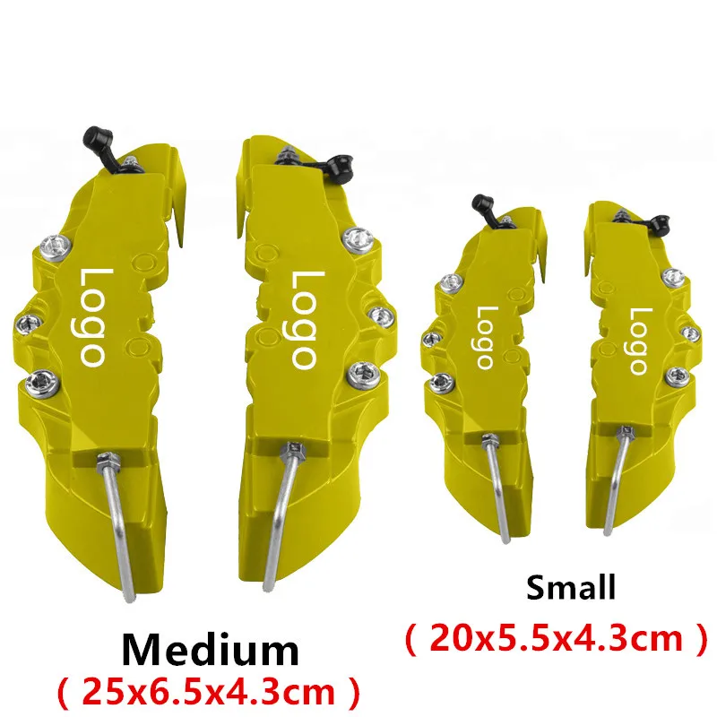 4 шт. 3D крышки тормозного суппорта крышка универсальный Стиль диск передние и
