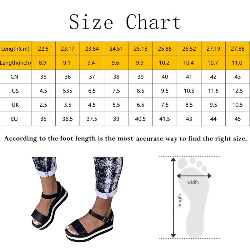 

2021 New Arrivals Big Size 43 Summer Sandals Woman Shoes Platform Buckle Strap Beach Leisure INS Dropship Comfy Sandal