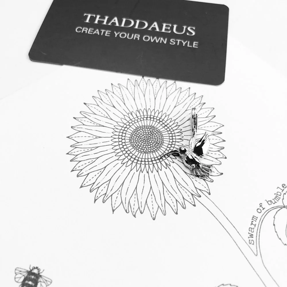 Подвеска женская из серебра 925 пробы с застежкой лобстером|Ювелирные шармы| |