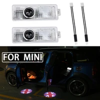car logo door light led projector welcome lamp for mini cooper one s r55 r56 r60 f55 f56 countryman clubman decorative light new