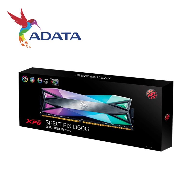 Модуль оперативной памяти ADATA XPG DDR4 D60 16 ГБ 3200 МГц 3600 3000 8 Гб | Компьютеры и офис