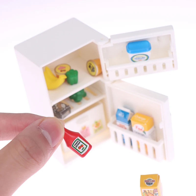 

1/12 миниатюрный кукольный домик, кухня, белая деревянная модель, аксессуары для кукольного домика, аксессуары для кукольных комнат, детская ...