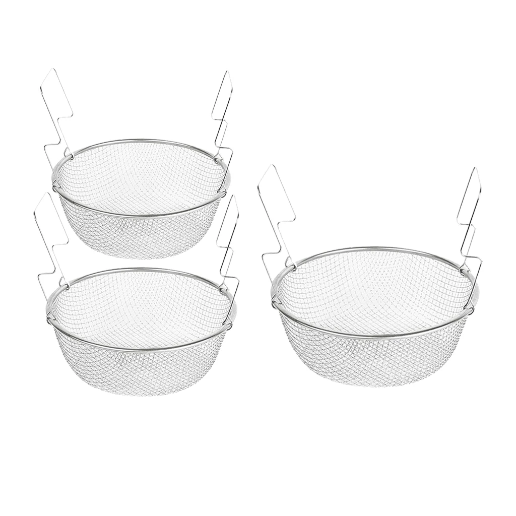 Корзина для чипсов фритюрницы картофеля фри сетчатый фильтр проволока из