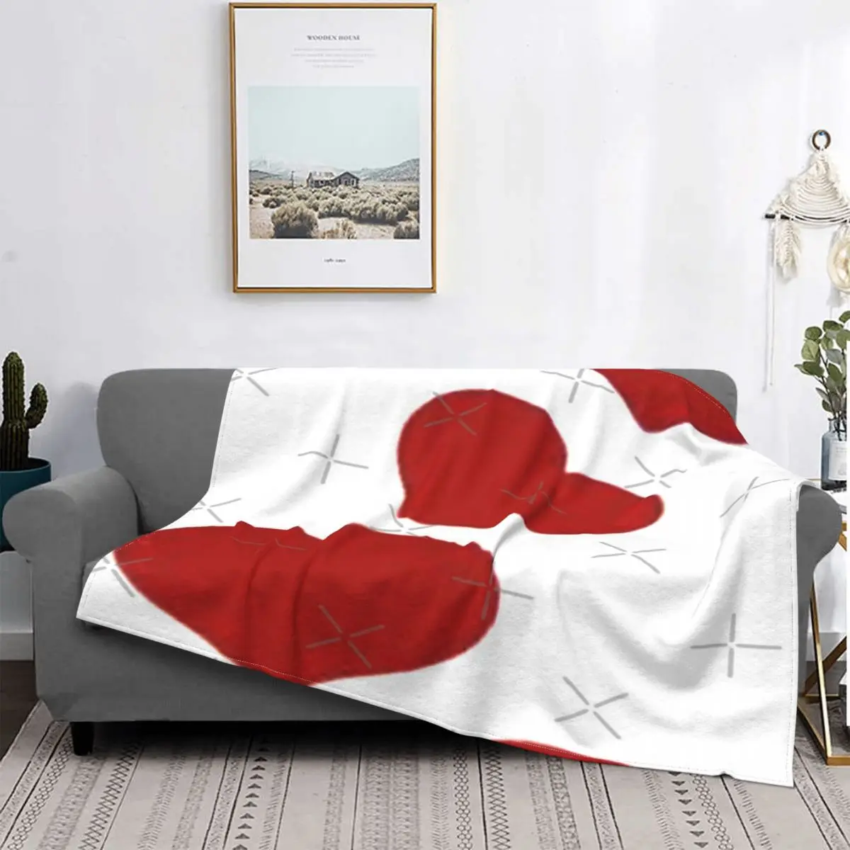 

Сердечки вверх по бокам-colcha a cuadros para cama, manta double de muselina, a cuadros y fundas