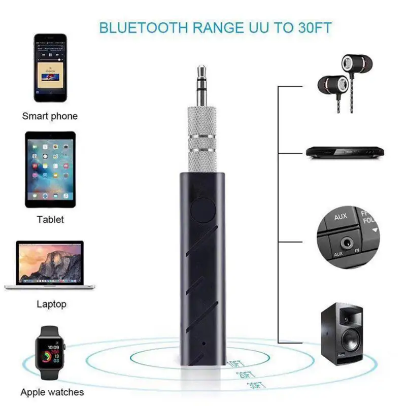 Беспроводная Автомобильная Bluetooth колонка Портативная Громкая звуковая система