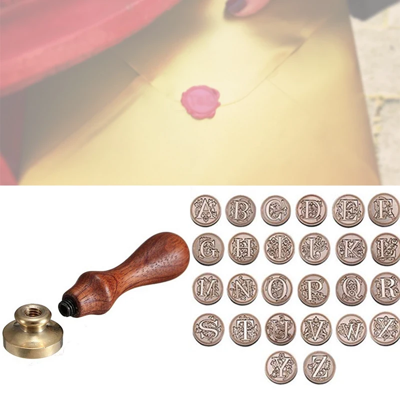 Практичный персонализированный винтажный воск печать штамп подарок письмо