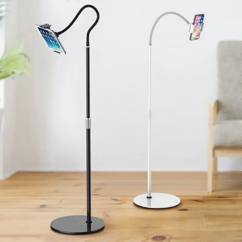 Держатель для телефона подставка мобильного регулируемая напольная кровать