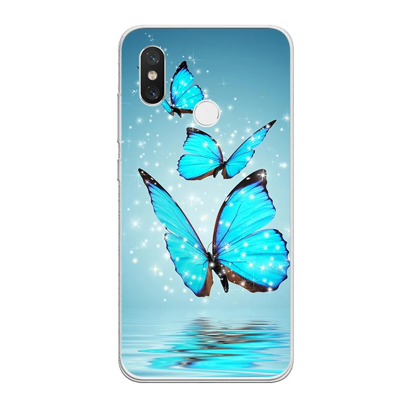 ciciber Butterfly for Xiaomi mi 9 8 6 5 A2 A1 X 5C 5S Plus Lite SE Poco Phone F1 Soft TPU Case MIX MAX 3 2 2s Pro | Мобильные