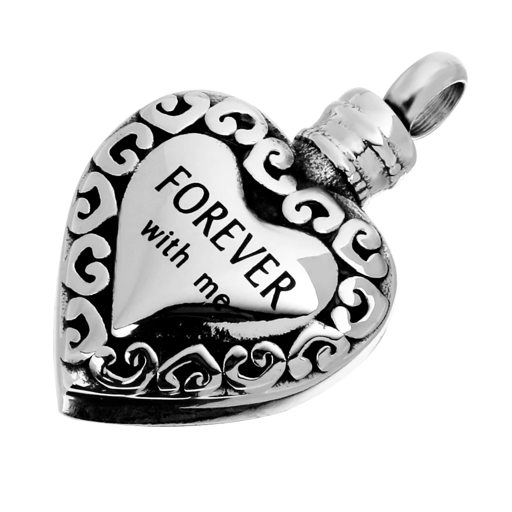 Памятное ожерелье с пепельницей и надписью Love Heart FOREVER with me|Подвески| |