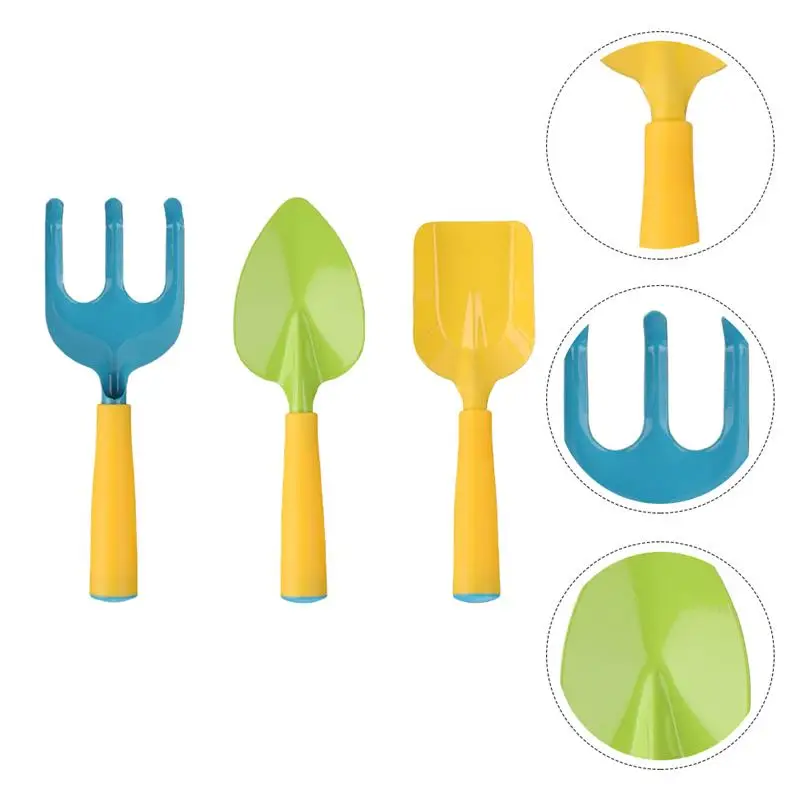 

3Pcs Children Toys Gardening Tools Funny Shovels Outdoor Planting Tools