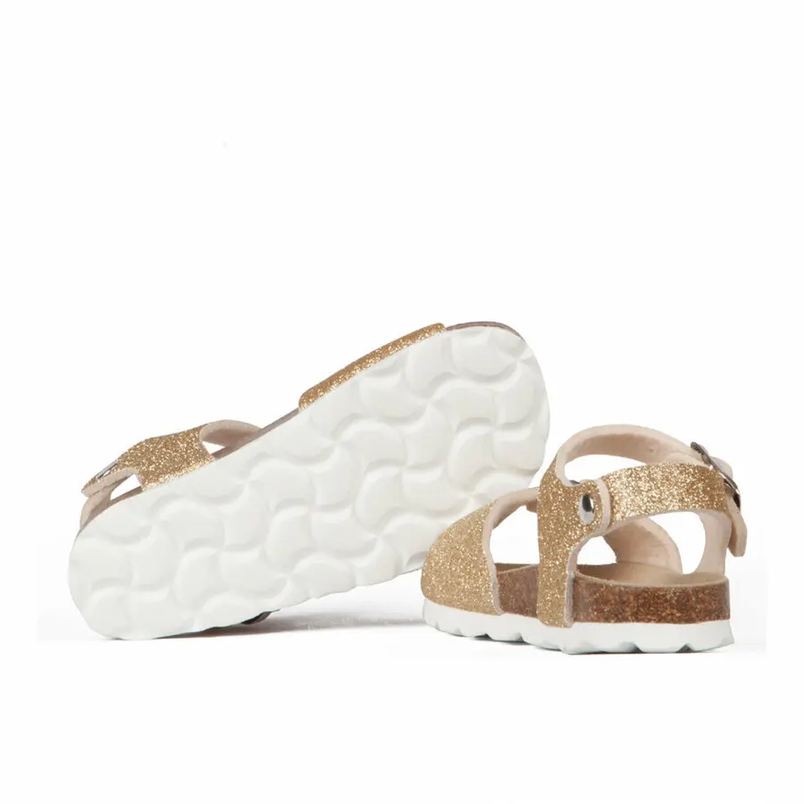 

Kids Sandals Kifidis 1253 Ds Gold Girls Sandals