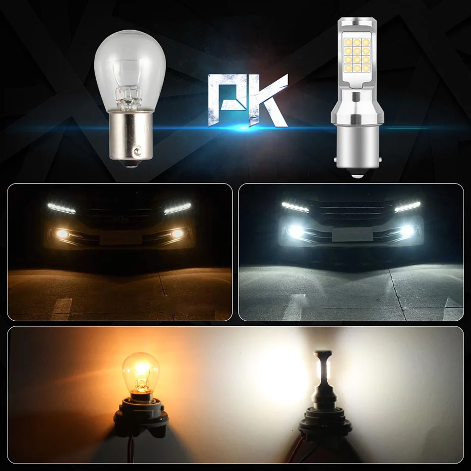 Светодиодная лампа AILEO P21W без ошибок для Skoda Superb Octavia 2 MK2 MK3 FL 1Z A5 A7 | Автомобили и