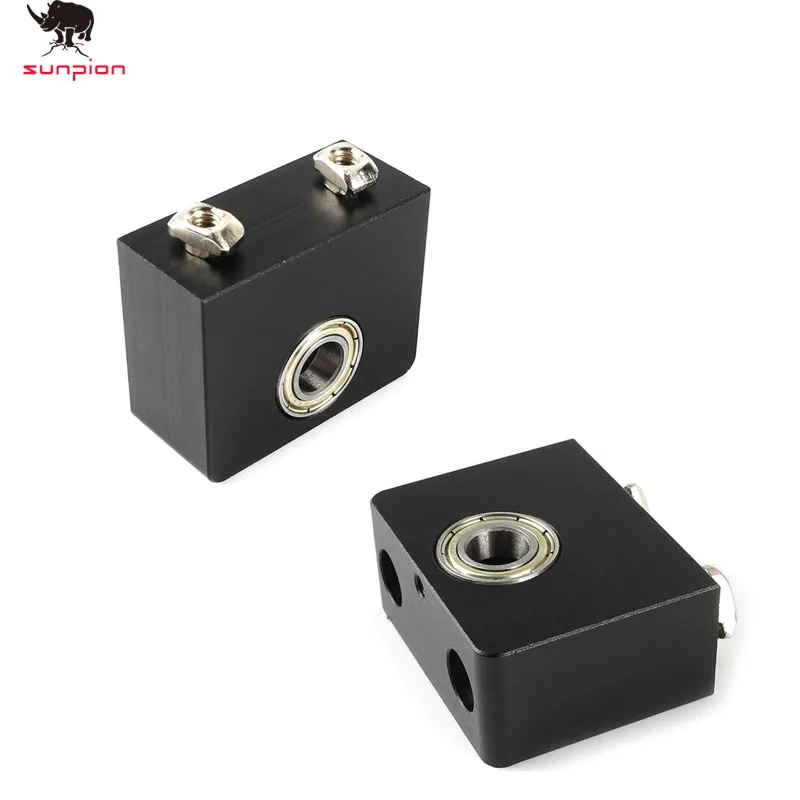 Алюминиевые запасные части для 3D принтера 2 шт./компл. с вертикальной осью со